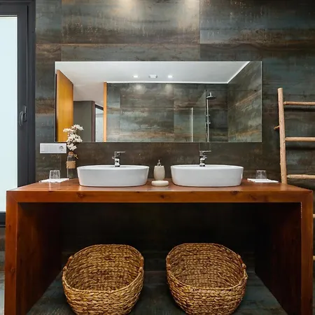 샬레 Casas Bouro 1 Casa Hortencias 테라스 드 부로