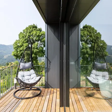 Casas Bouro 1 Casa Hortencias 테라스 드 부로