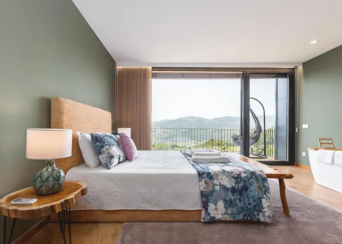 木屋 Casas Bouro 1 Casa Hortencias 特拉什杜博鲁