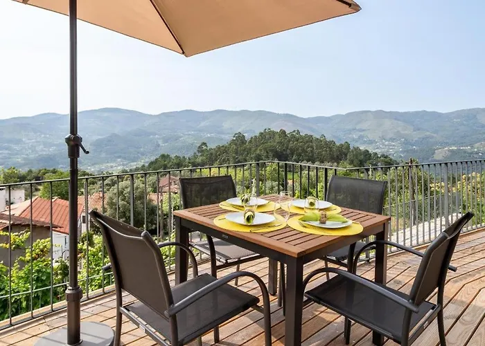 Casas Bouro 1 Casa Hortencias 木屋 特拉什杜博鲁