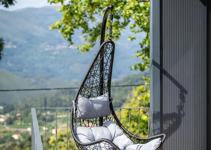 Casas Bouro 1 Casa Hortencias Dağ evi *